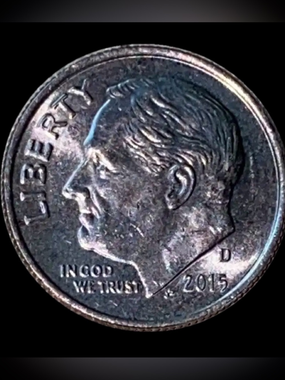 USA 1 dime Roosevelt Dime
2015-D-XF